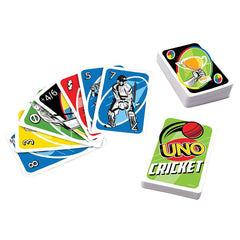 Mattel Games UNO Cricket Card Game for Ages 7+ - FunCorp India