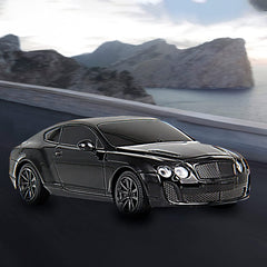 Playzu R/C 1:24 Scale Grand Tourer Vehicle, Black - Remote Control Car for Kids Ages 6+