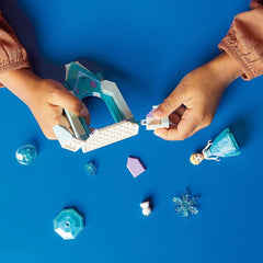 LEGO Disney Elsa’s Castle Courtyard Building Kit For Ages 5+