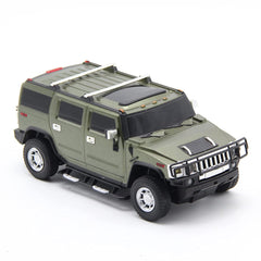 Playzu R/C 1:24 Scale Army Vehicle, Green - Remote Control Car for Kids Ages 6+