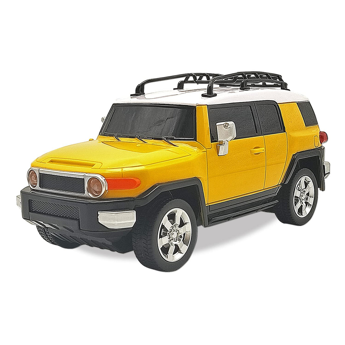 Playzu R/C 1:24 Scale Cruiser Vehicle, Yellow - Remote Control Car for Kids Ages 6+