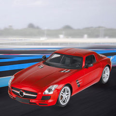 Playzu R/C 1:24 Scale Super Sports Vehicle, Red - Remote Control Car for Kids Ages 6+