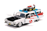 Jada Toys Hollywood Rides Ghostbuster Ecto-1, 1:24 Diecast Car