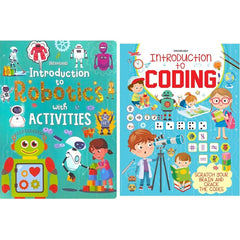 Dreamland Introduction to Coding and Robotics - An Early Learning Book For Kids - Pack of 2(English)