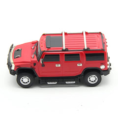 Playzu R/C 1:24 Scale Army Vehicle, Red - Remote Control Car for Kids Ages 6+