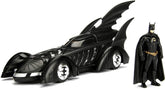 Jada Toys Metals 1:24 Scale Batman Forever - Batmobile with Batman