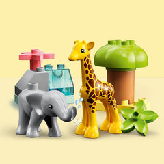 LEGO Duplo Wild Animals of Africa Building Kit For Ages 2+