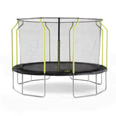 Plum 14ft Junior Trampoline and Enclosure with Safety Net - Indoor & Outdoor Trampoline for Ages 6-16 Years