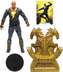 Mcfarlane Toys DC Black Adam Movie - Black Adam Variant 7 Inch Action Figure with Throne