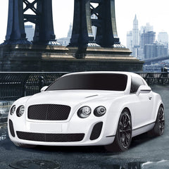 Playzu R/C 1:24 Scale Grand Tourer Vehicle, White - Remote Control Car for Kids Ages 6+