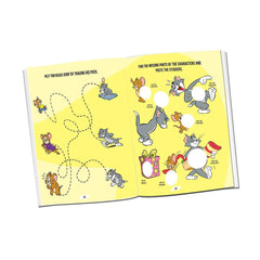 Dreamland Tom and Jerry Copy Colouring and Activity Books Pack - A Drawing Painting & Colouring Book For Kids - Pack of 3 Books(English)