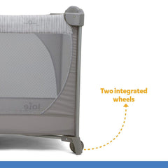 Joie Commuter Change & Bounce Baby Cot Nature's Alphabet - Playard For Ages 0-3 Years