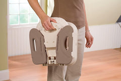 Summer Infant Deluxe Folding Booster Seat Beige - Booster Seats For Ages 6-24 Months