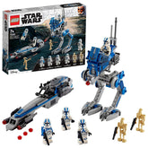 LEGO Star Wars 501st Legion Clone Troopers Building Kit for Ages 7+