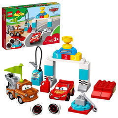 LEGO Duplo Disney Cars Lightning McQueen's Race Day Building Kit