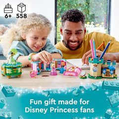 LEGO Disney Princess Aurora, Merida & Tiana’s Enchanted Creations Building Kit For Ages 6+