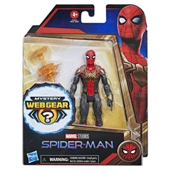 Marvel Spider-Man No Way Home Mystery Web Gear Iron Spider Integrated Suit Action Figure for Kids Ages 4 and Up
