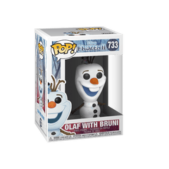 Funko Pop Disney: Frozen 2 - Olaf w/Fire Salamander #733