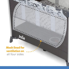 Joie Commuter Change Travel Baby Cot Logan - Playard For Ages 0-3 Years