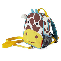 Skip Hop Zoo Little Kid and Toddler Safety Harness Let Backpack, Giraffe for Kids Ages 3+