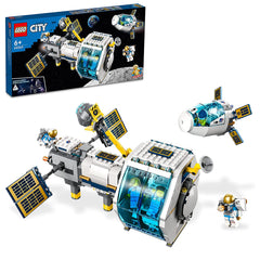 LEGO City Lunar Space Station Building Kit For Ages 6+