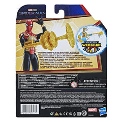 Marvel Spider-Man No Way Home Mystery Web Gear Iron Spider Integrated Suit Action Figure for Kids Ages 4 and Up