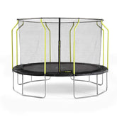 Plum 12ft Junior Trampoline and Enclosure with Safety Net - Indoor & Outdoor Trampoline for Ages 6-16 Years