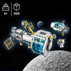 LEGO City Lunar Space Station Building Kit For Ages 6+
