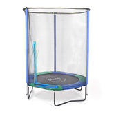 Plum 4.5ft Junior Trampoline and Enclosure with Safety Net - Indoor & Outdoor Trampoline for Ages 3-6 Years