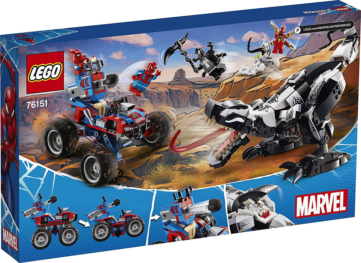 LEGO Super Heroes Marvel Spider-Man Venomosaurus Ambush Building Set