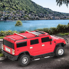 Playzu R/C 1:24 Scale Army Vehicle, Red - Remote Control Car for Kids Ages 6+