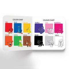Dreamland Lovely Board Books Colours - An Early Learning Book For Kids (English)