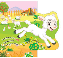 Dreamland Flap Book- At the Farm - An Interactive & Activity Book For Kids (English)