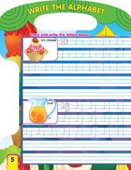 Dreamland Write and Wipe Book - Alphabets - An Early Learning Book For Kids (English)