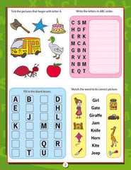 Dreamland 1001 Activities Book - An Interactive & Activity Book For Kids (English)