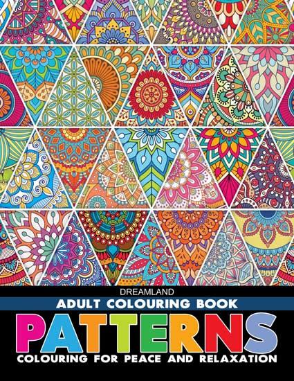Dreamland Patterns Colouring Book - A Drawing Painting & Colouring Book For Adults (English)