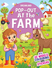 Dreamland Pop- Out Books Pack - An Interactive & Activity Book For Kids - Set of 5 Books(English)