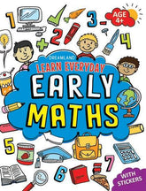 Dreamland Learn Everyday Early Maths - An Interactive & Activity Book For Kids (English)