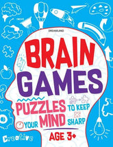 Dreamland Brain Games 1 - An Interactive & Activity Book For Kids (English)