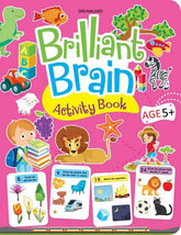 Dreamland Brilliant Brain Activity Book 3 - An Interactive & Activity Book For Kids (English)