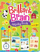 Dreamland Brilliant Brain Activity Book 4 - An Interactive & Activity Book For Kids (English)