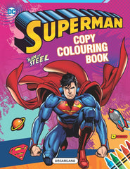 Superman Copy Colouring Book 2 - A Drawing & Activity Book for Kids Ages 2+ (English)