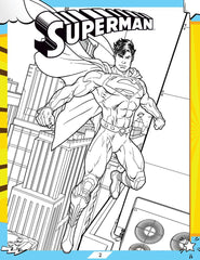 Superman Activity and Colouring Book - A Drawing & Activity Book for Kids Ages 2+ (English)
