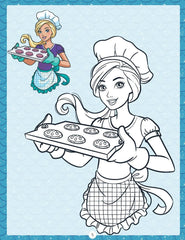 Barbie Copy Colouring Book 5 - A Drawing & Activity Book for Kids Ages 2+ (English)
