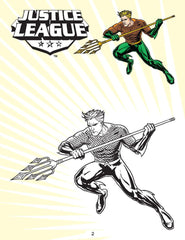 Justice League Copy Colouring Book 3 - A Drawing & Activity Book for Kids Ages 2+ (English)
