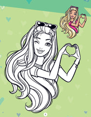 Barbie Copy Colouring Book 6 - A Drawing & Activity Book for Kids Ages 2+ (English)