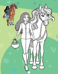 Barbie Copy Colouring Book 6 - A Drawing & Activity Book for Kids Ages 2+ (English)