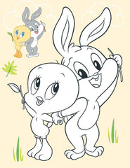 Looney Tunes Copy Colouring Book 2 - A Drawing & Activity Book for Kids Ages 2+ (English)