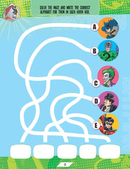 Batman Activity and Colouring Book - A Drawing & Activity Book for Kids Ages 2+ (English)