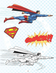 Superman Copy Colouring Book 3 - A Drawing & Activity Book for Kids Ages 2+ (English)